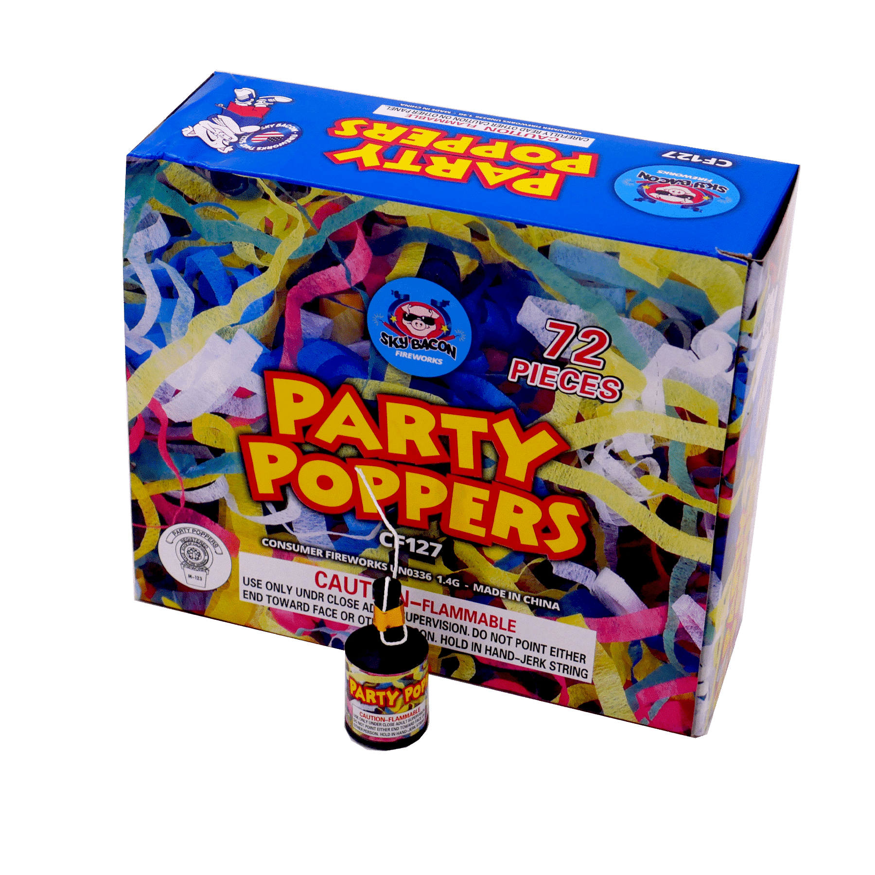 Party Poppers